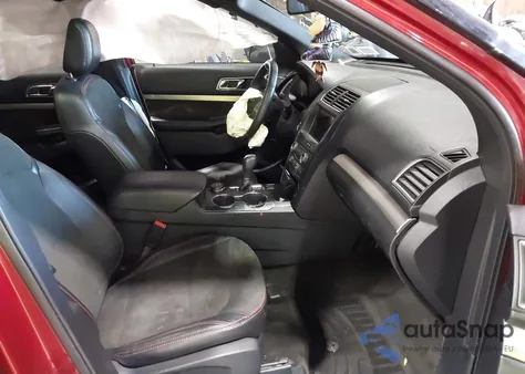 2018 Ford Explorer Xlt z USA, uszkodzony, nr VIN 1FM5K8D83JGC21448